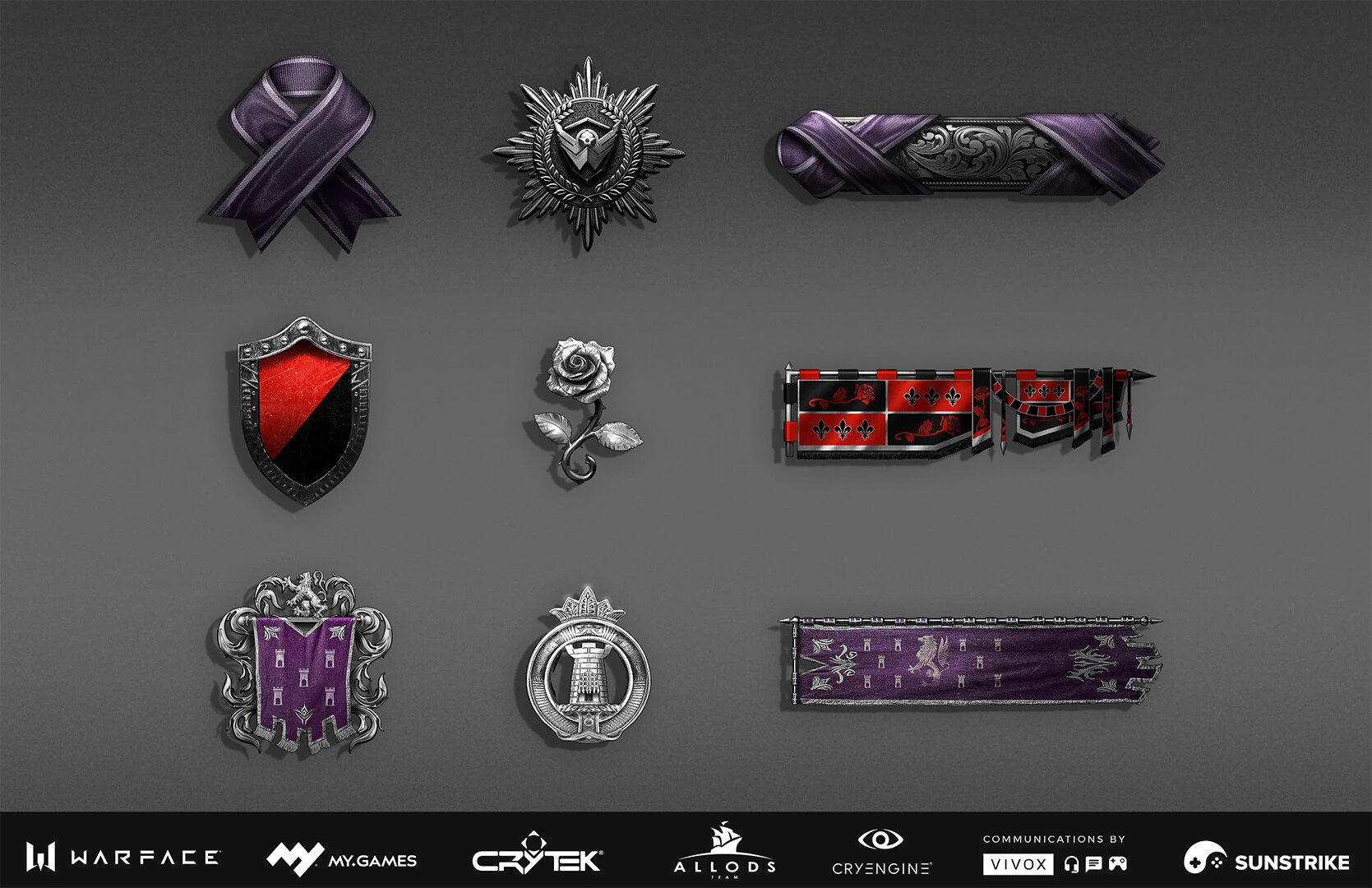 Realistic UI artwork for Astrum: Warface