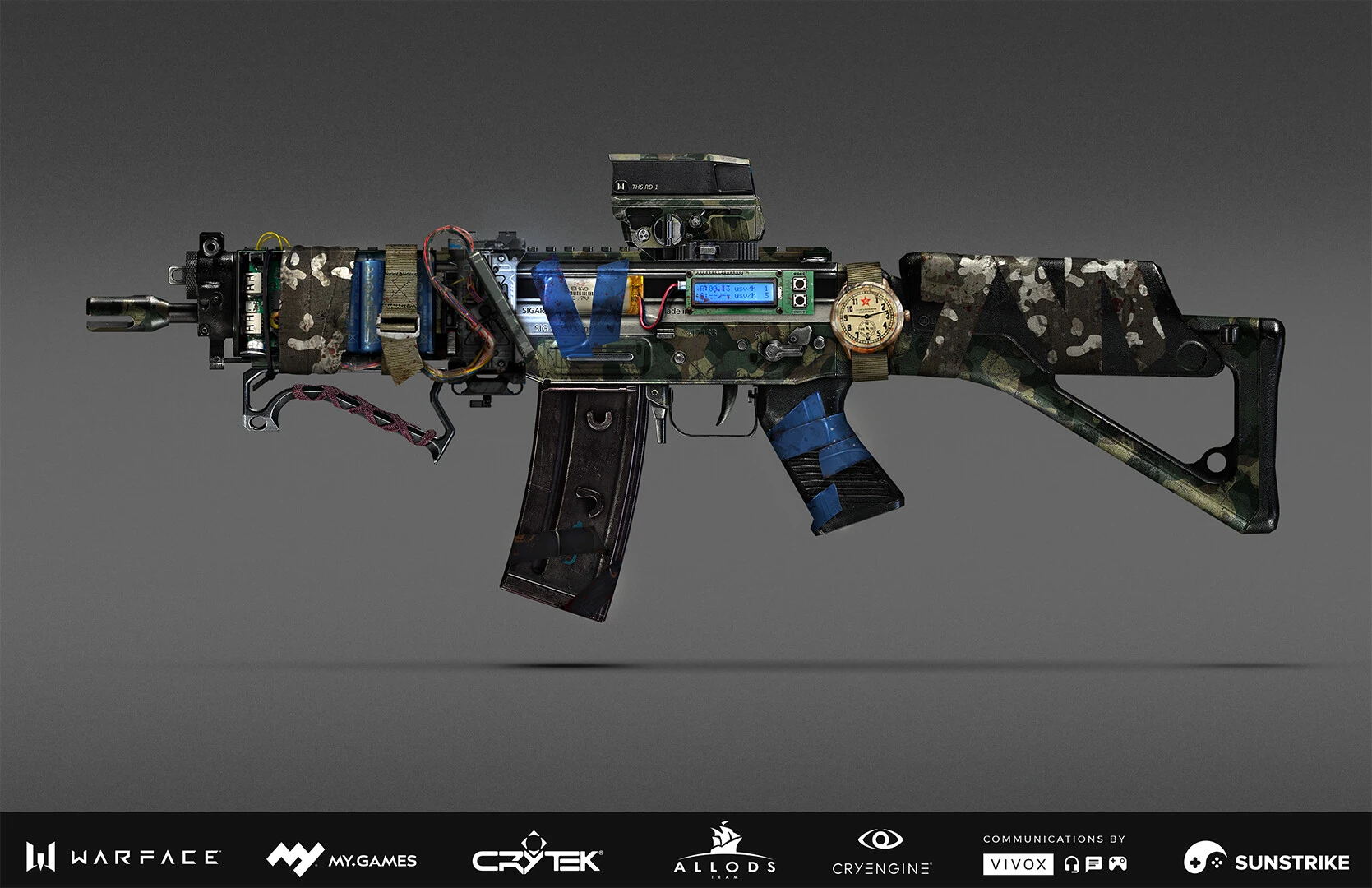 Visual development frame for Astrum: Warface