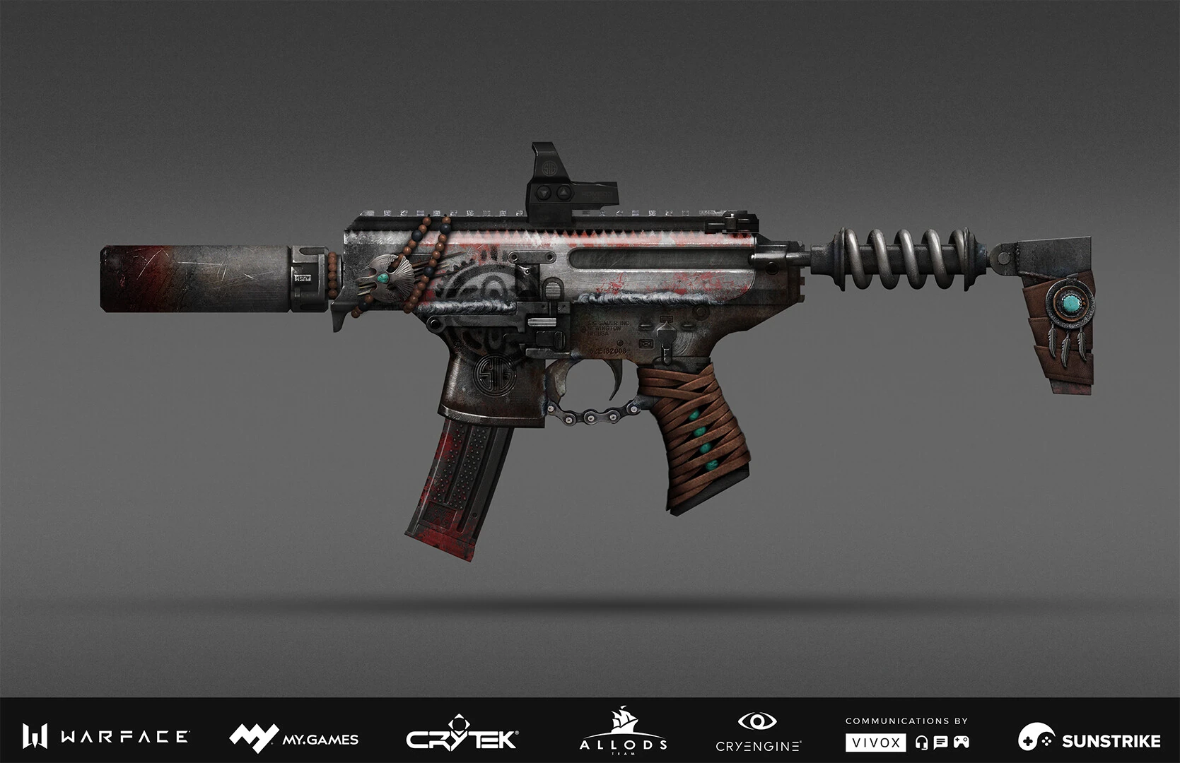 Visual development frame for Astrum: Warface