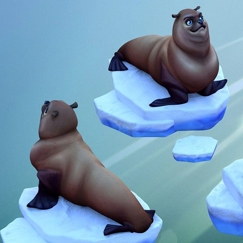 3D stylized character