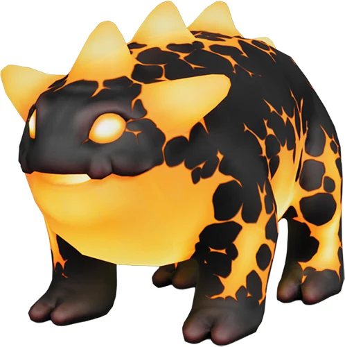 Stylized 3D character - cute monster for mobile game