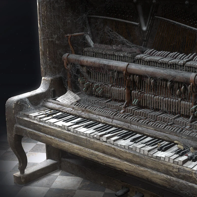 3D game level prop