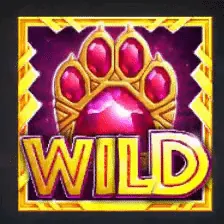 Slot machine art - wild symbol animation design for casino game